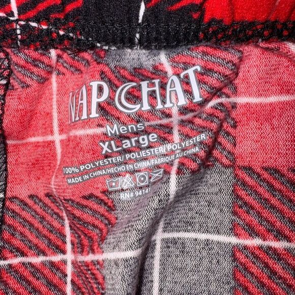 NAP CHAT MENS CHRISTMAS PAJAMAS - Picture 3 of 4